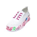 Pantofi piele dama 595002, Roz - imagine 6