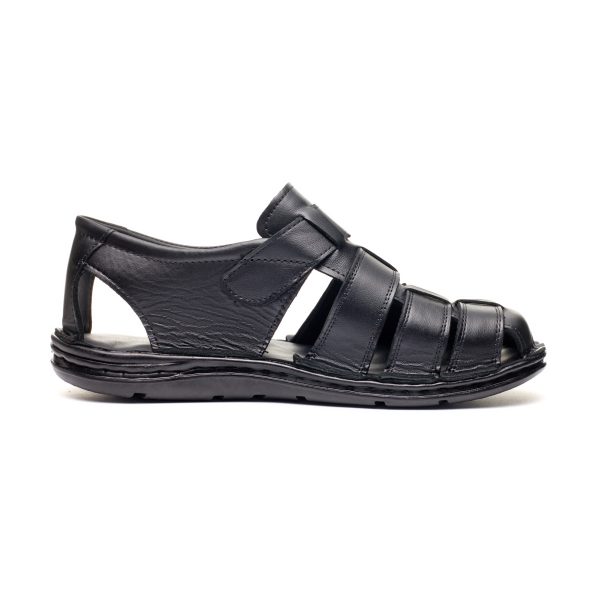 250404_05_03 Sandale piele barbati 670004 , Negru - imagine 5
