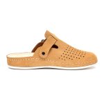 Saboti piele intoarsa  pentru barbati “Tellus” 30-09, Maro - imagine 6