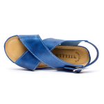 Sandale dama "Tellus" 27-23, Albastru - imagine 7