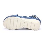 Sandale dama "Tellus" 27-23, Albastru - imagine 9