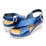 Sandale dama "Tellus" 27-23, Albastru - imagine 3