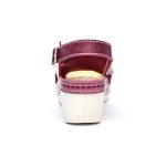 Sandale dama "Tellus" 27-23, Bordo - imagine 8
