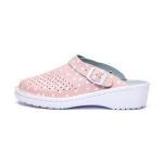 Saboti medicali piele dama Medibut 09L, Roz - imagine 4