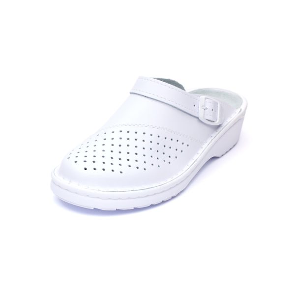 250422_05_08 Saboti medicali piele dama Medibut 09L, Alb - imagine 6