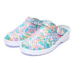 Saboti medicali piele dama Medibut 09L, Mozaic - imagine 3