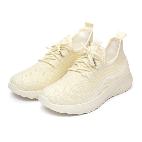 Pantofi sport dama W138574, Bej - imagine 3