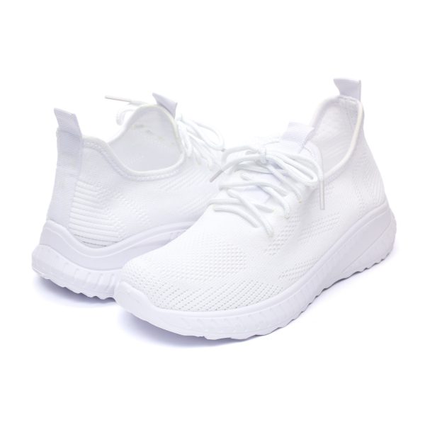 Pantofi sport dama W138548, Alb - imagine 3