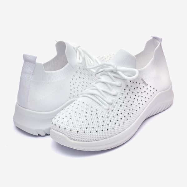 Pantofi sport dama  LL23189, Alb - imagine 5