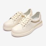 Pantofi piele dama FL967-3, Bej - imagine 6