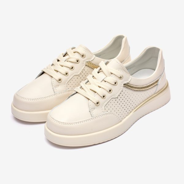 Pantofi piele dama FL967-3, Bej - imagine 6