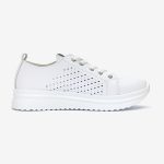 Pantofi piele dama FJ305-2, Alb - imagine 8