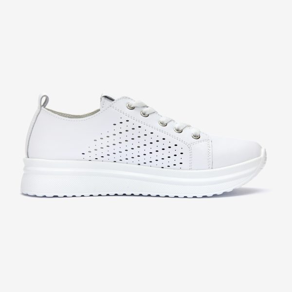 Pantofi piele dama FJ305-2, Alb - imagine 8