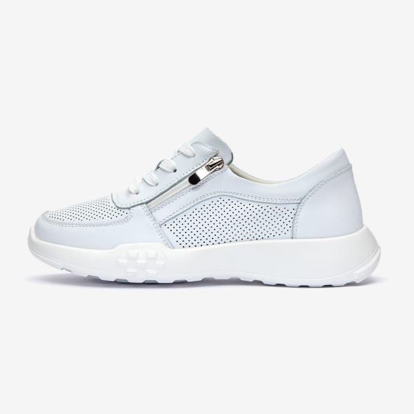 Pantofi piele dama FL965-2, Alb - imagine 7