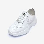 Pantofi piele dama JS703-2, Alb - imagine 9