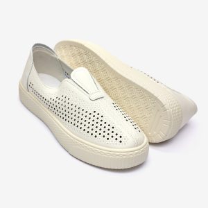 Pantofi piele dama JS705-3, Bej