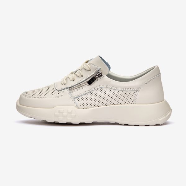 Pantofi piele dama FL965-3, Bej - imagine 7