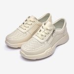 Pantofi piele dama FL965-3, Bej - imagine 6