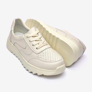 Pantofi piele dama FL963-3, Bej