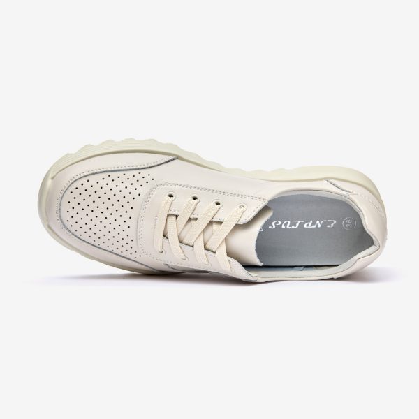 Pantofi piele dama FL963-3, Bej - imagine 10