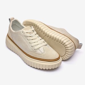 Pantofi piele dama FJ301-3, Bej
