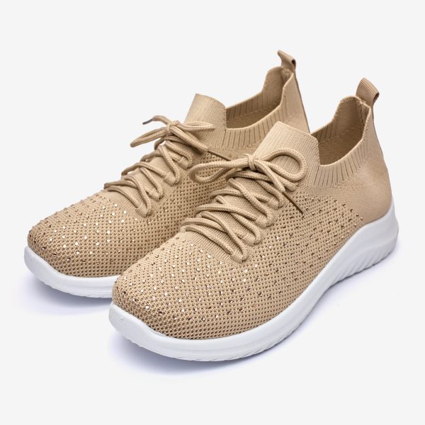 Pantofi sport dama  LL23189, Bej - imagine 6