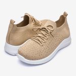 Pantofi sport dama  LL23189, Bej - imagine 5