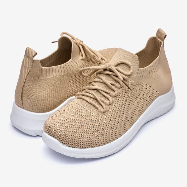 Pantofi sport dama  LL23189, Bej - imagine 5