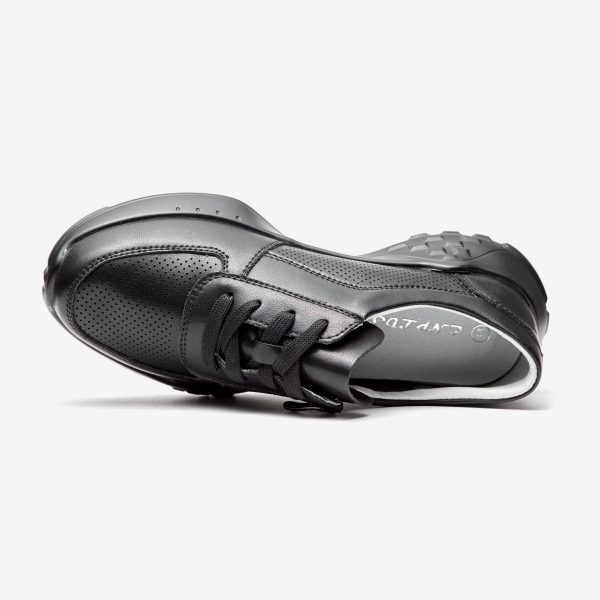 Pantofi piele dama FL965-1, Negru - imagine 7