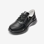 Pantofi piele dama FL965-1, Negru - imagine 6