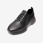 Pantofi piele dama JS703-1, Negru - imagine 6