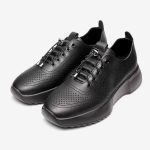 Pantofi piele dama JS703-1, Negru - imagine 3