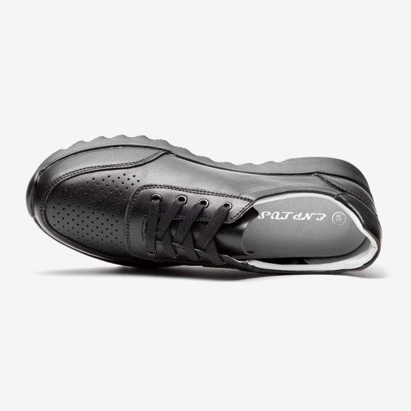 Pantofi piele dama FL963-1, Negru - imagine 7