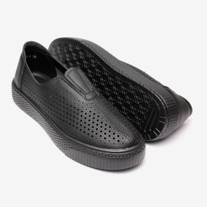 Pantofi piele dama JS705-1, Negru
