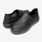 Pantofi piele dama JS705-1, Negru - imagine 5