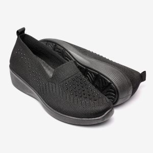Pantofi dama plasa XY2887-1, Negru