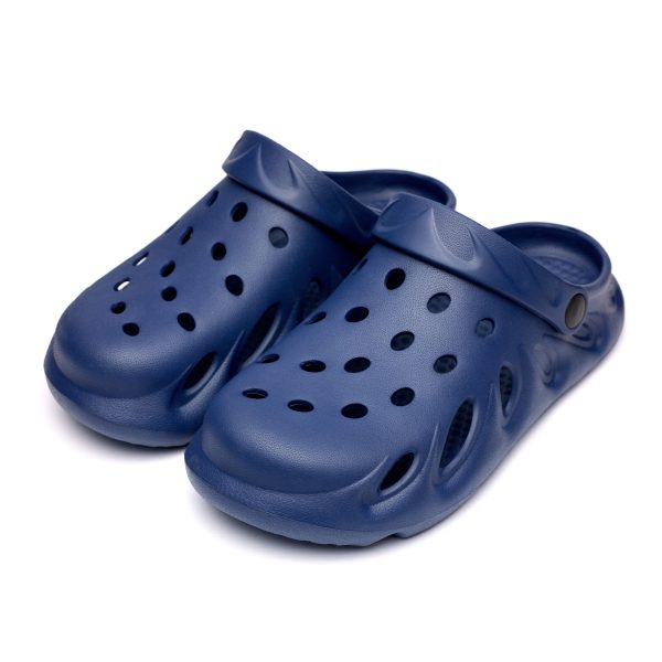 Saboti  dama Flame F102, Albastru inchis - imagine 3