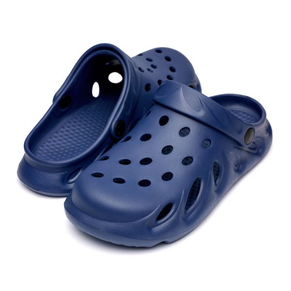 Saboti  dama Flame F102, Albastru inchis - imagine 2