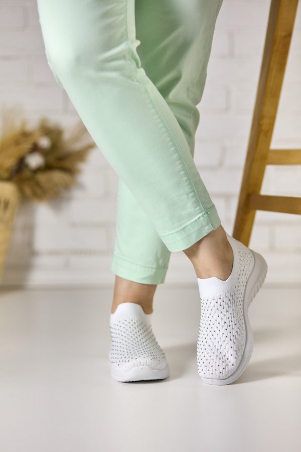 Pantofi sport dama  LL23156, Alb - imagine 2