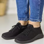 Pantofi sport dama  LL23189, Negru