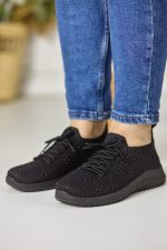 Pantofi sport dama  LL23189, Negru