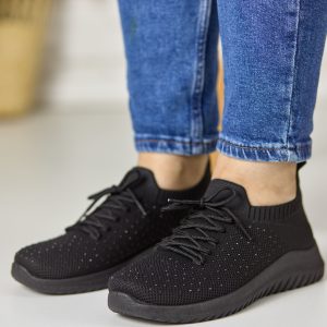 Pantofi sport dama LL23189, Negru