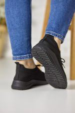 Pantofi sport dama  LL23189, Negru - imagine 4