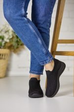 Pantofi sport dama  LL23156, Negru - imagine 3