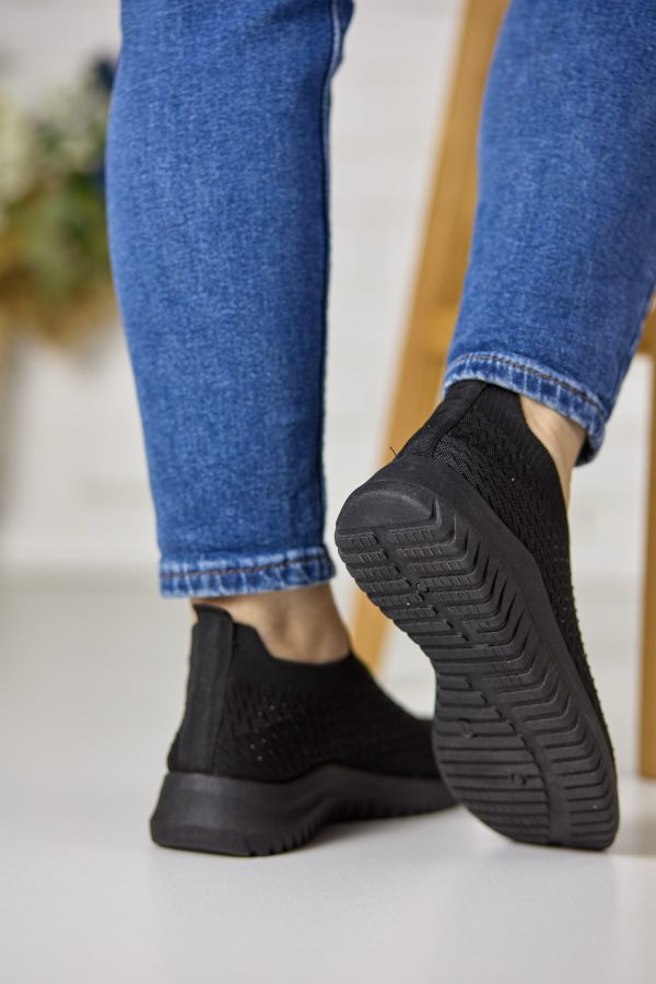 Pantofi sport dama  LL23156, Negru - imagine 4