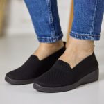 Pantofi dama plasa XY2888-1, Negru