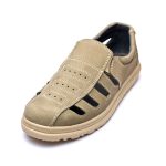 Sandale barbati Tellus 05-14, Kaki - imagine 6