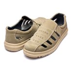 Sandale barbati Tellus 05-14, Kaki - imagine 2