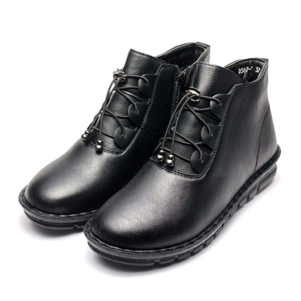 Ghete dama D567-1, Negru - imagine 2