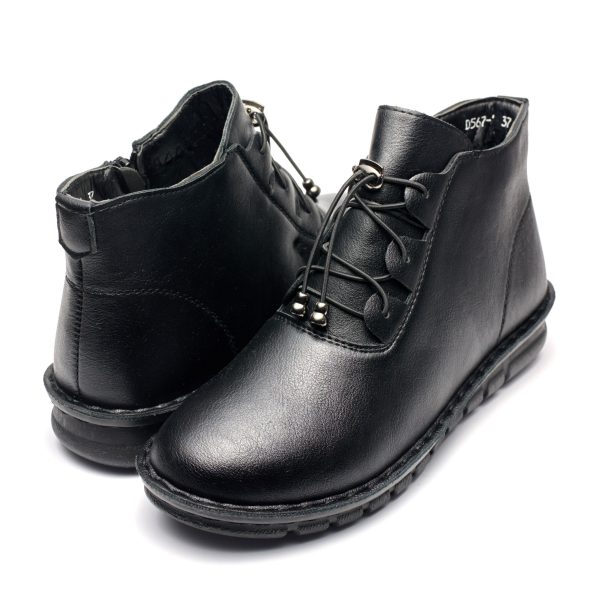 Ghete dama D567-1, Negru - imagine 3